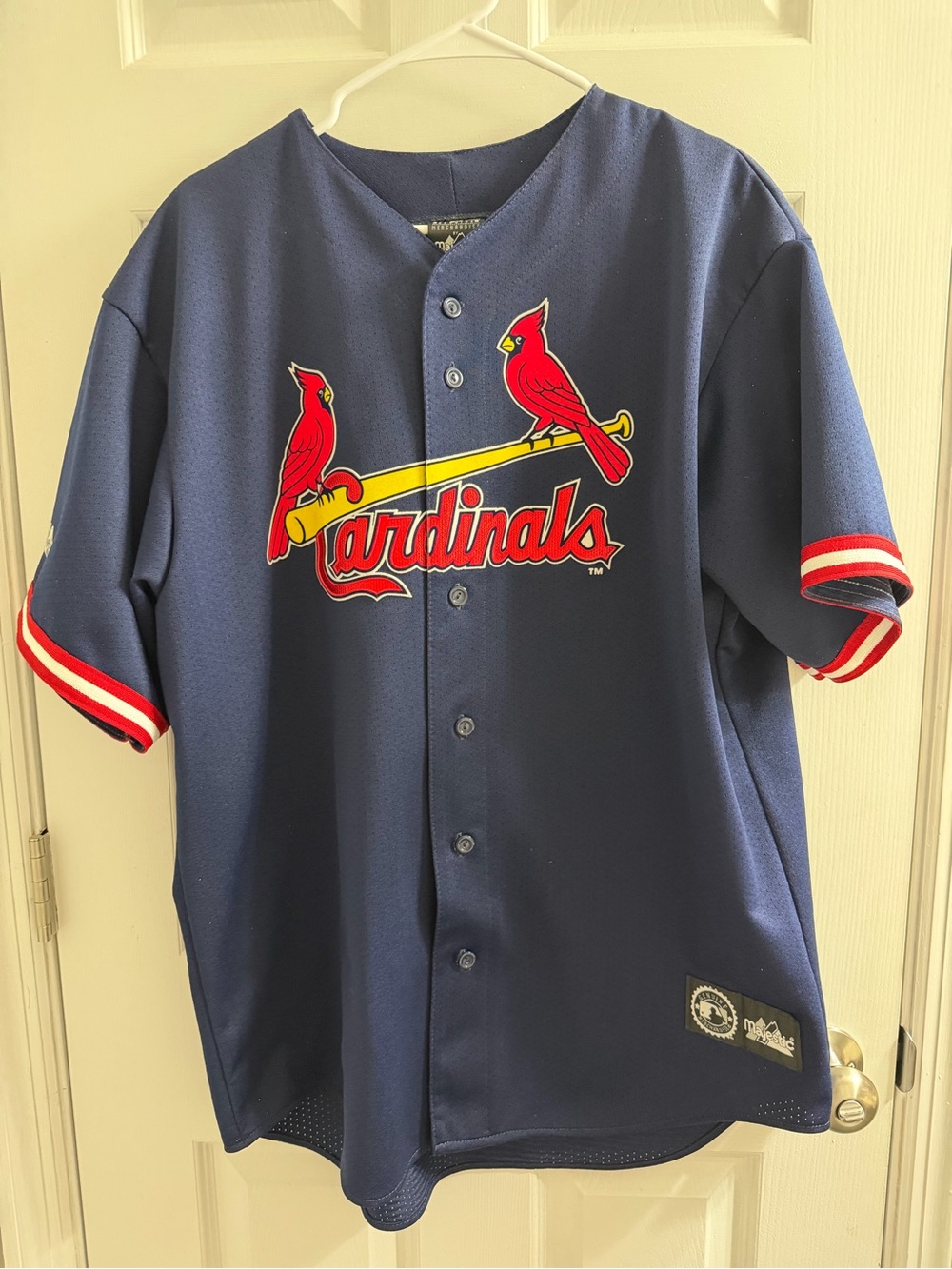 St. Louis Cardinals Baseball Jersey Majestic XL X Large